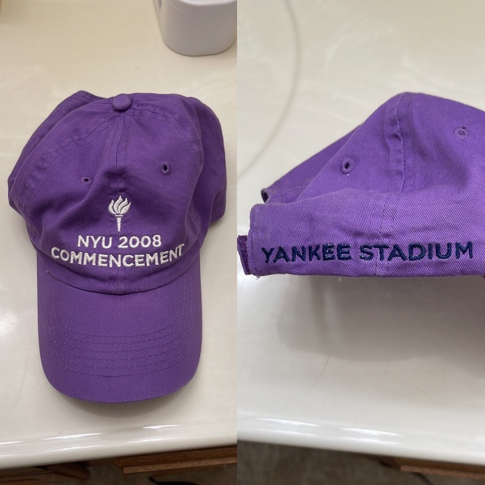 NYU 2008 Commencement Yankee Stadium Cap